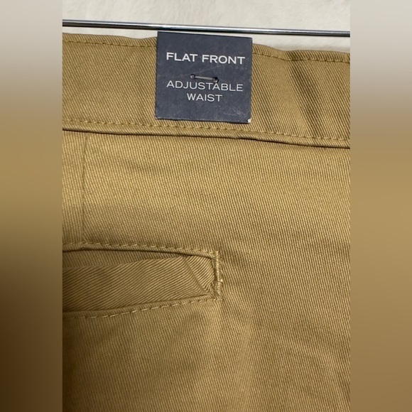 Nautica School Uniform Shorts, Burnished Khaki boys size 18 or 20 - Picture 5 of 8